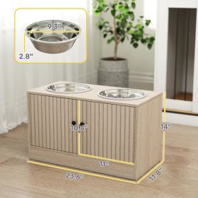 Elevated Dog Bowls-No Shipments On Weekends (Option: defaulttitle)